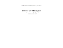 Tablet Screenshot of lockitbuddy.com